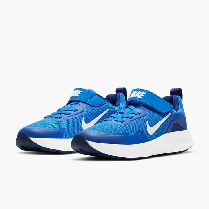 楽天市場 キッズシューズ ジュニア スニーカー 16 5 22 5cm 子供靴 ナイキ Nike ウェアオールデイ Ps 女の子 男の子 運動靴 普段履き くつ スポーティー カジュアル ブルー 青 運動靴 Cj3817 402 Apworld