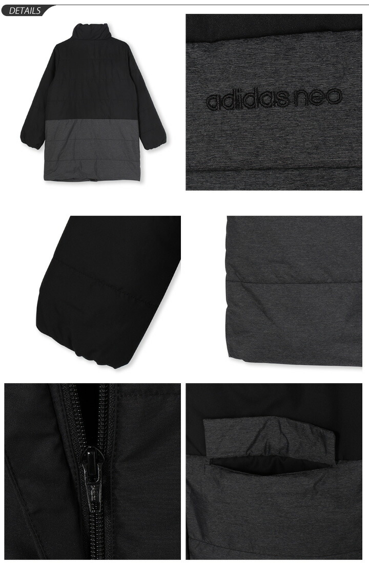 Adidas light padd coat adidas neo ladies outer half court cocoon warm lightweight sports casual clothing women BUU36 Adidas light padd coat adidas neo ladies outer half court cocoon warm lightweight sports casual clothing women BUU36