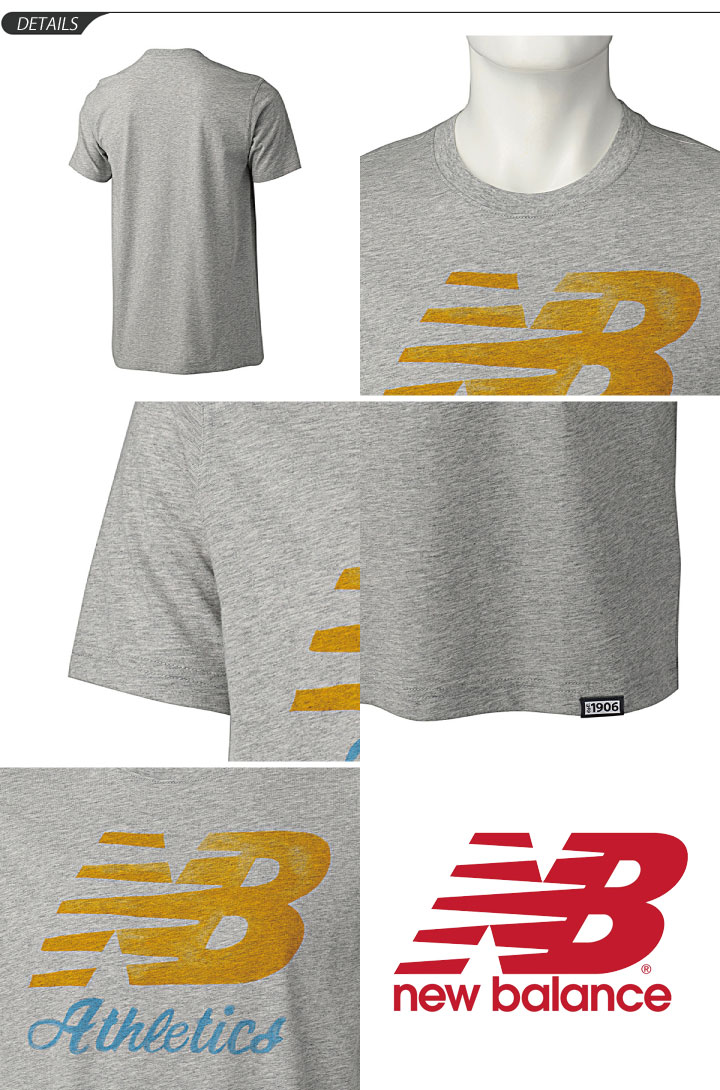 new balance t shirt mens sport