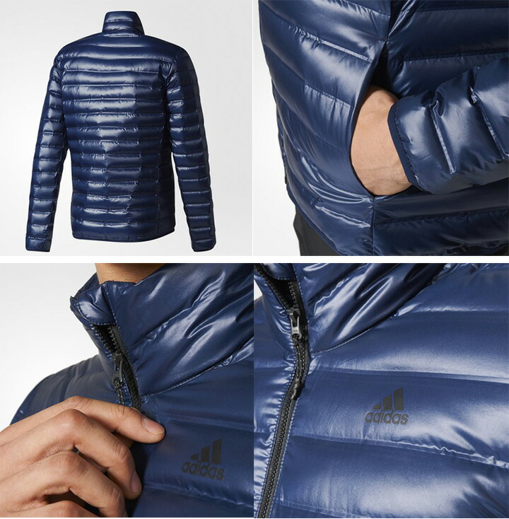 Outdoor wear Terrex jumper cold protection thermal insulation cold measures sports casual wear black navy DKQ80 for the down jacket men Adidas Outdoor wear Terrex jumper cold protection thermal insulation cold measures sports casual wear black navy DKQ80 for the down jacket men Adidas