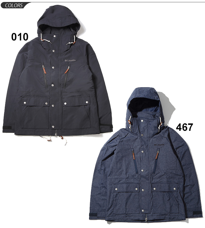 コロンビア/Columbia WE7144 ビーバークリーク II ジャケット Beaver Creek II Jacket マウンテンパーカー  アウトドア お出かけ 撥水機能 タウンユース Black Crouton メンズ レディース ナイロン【送料無料】