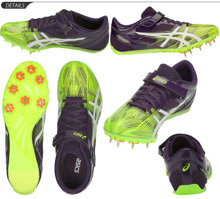 asics mid distance spikes