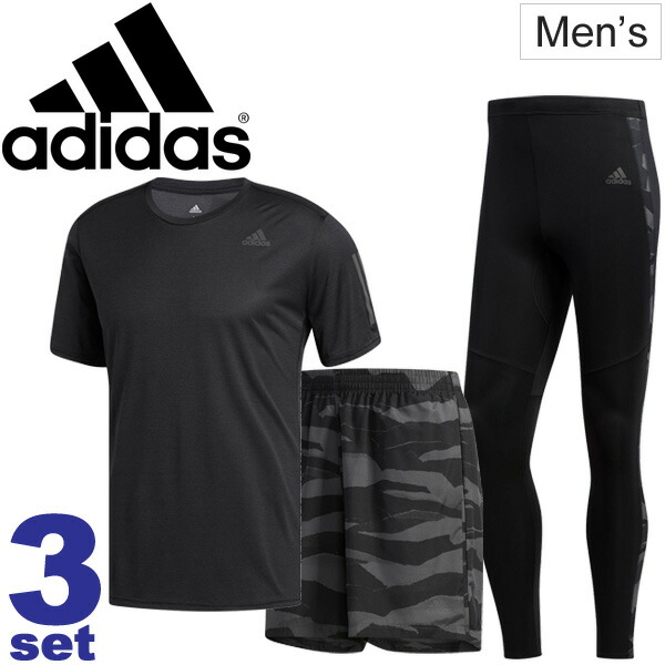 adidas short and shirt set mens