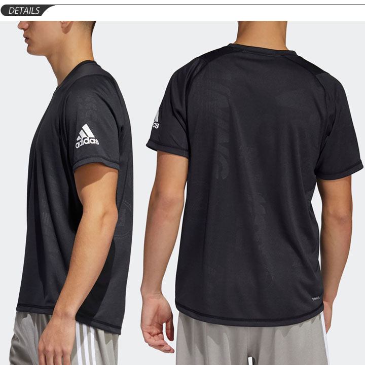 Short Sleeved T Shirt Men Adidas Adidas M4t Daily Press Sportswear Training Muscular Workout Gym Fitness Man Short Sleeves Shirt Crew Neck Logo