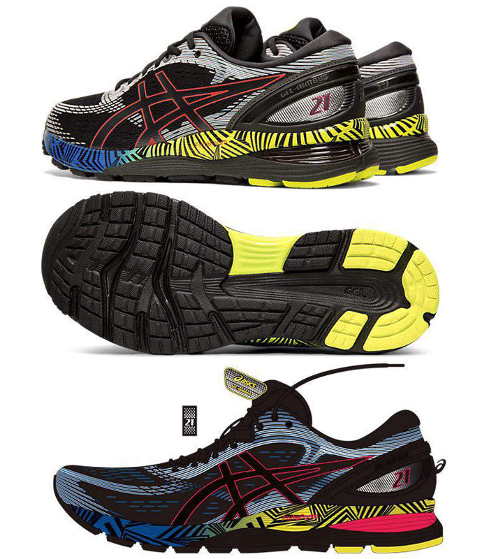 asics marathon running shoes