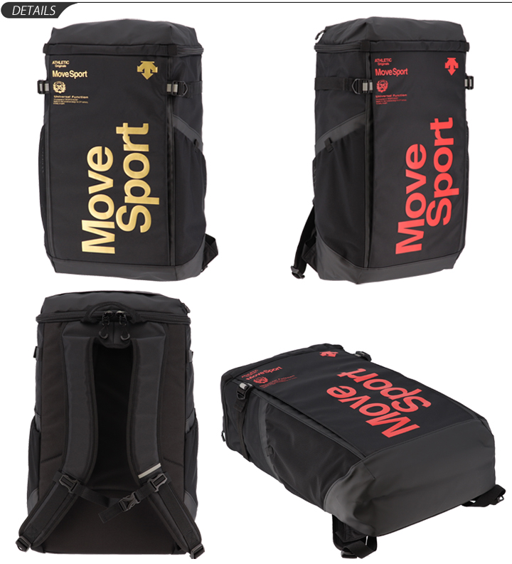 【楽天市場】デサント リュック 30L バッグ オリジナルデザイン DESCENTE MoveSport スクエア バックパック メンズ
