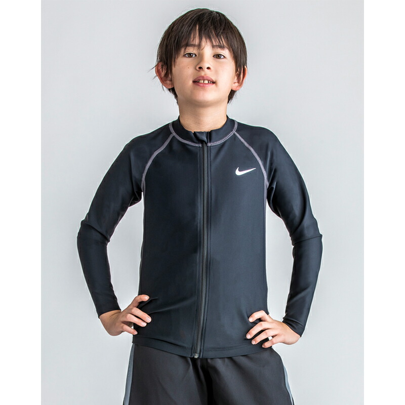 楽天市場 キッズ ラッシュガード 長袖 水着 ジュニア スイムウェア 男の子 ナイキ Nike 子供用 1 170サイズ Uvカット 紫外線対策 水泳 スイミング プール レジャー 海水浴 18 返品不可 Apworld