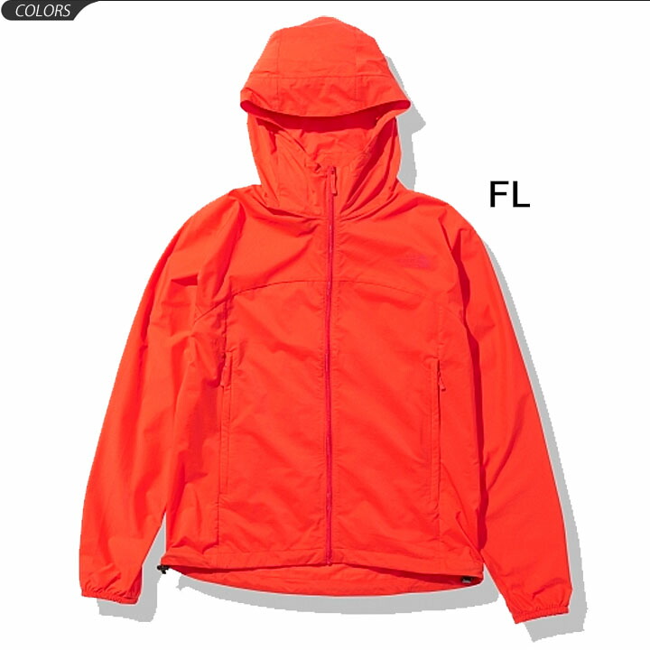 風ジャンパー ウインド甲羅 アウター レディース 北の方フェイス The North Face スワロー尻っぽ フーディ アウトドア御衣 防風 撥水 雑役婦 山登り トレッキング デイリー 襲 Npw702 Cannes Encheres Com