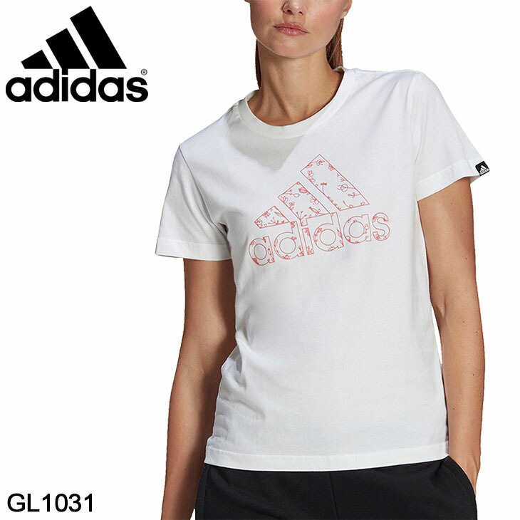 楽天市場 Adidas インナー アディダス フレンチスリーブ レディース 年間 半袖 Tシャツ 綿混 吸汗 速乾 レディースシャツ 婦人トップス スポーツ ワンポイント フィットネス ジム ウェア 1416store
