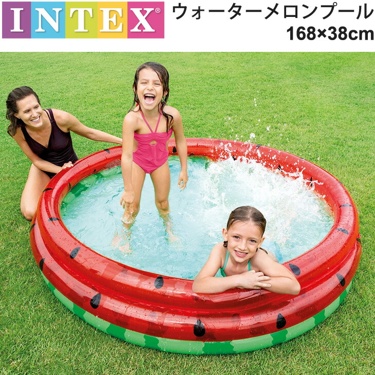 楽天市場】家庭用プール 円形 ビニールプール インテックス INTEX社 フルーティープール 122cmx25cm キッズ ベビー 水遊び 夏  リングプール 庭/U-59421 : APWORLD