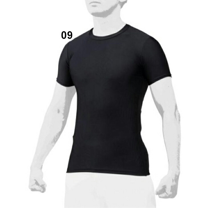 半袖 アンダーシャツ 2枚組 メンズ レディース ミズノ Mizuno Bio Gear バイオギア ローネック インナーウェア 野球 スポーツ 男女兼用 12ja0q02 返品不可 Salon Raquet De