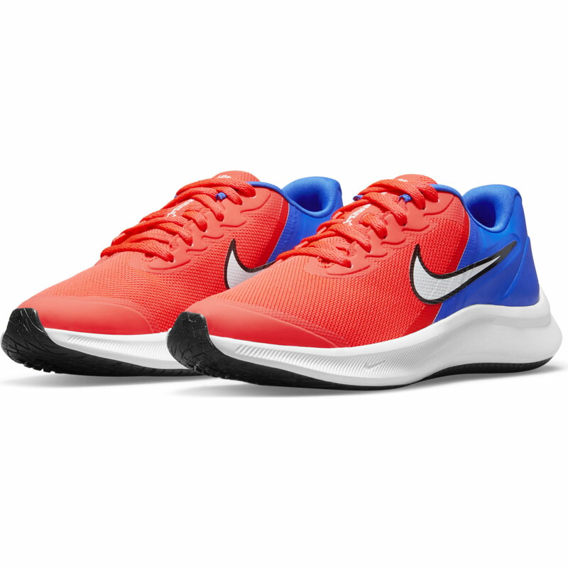 楽天市場 全品p５倍 7月25日限定 キッズ シューズ ジュニア スニーカー 子供靴 22 5 25 0cm ナイキ Nike スターランナー3 Gs ランニングシューズ 男の子 女の子 小学生 運動靴 カジュアル くつ Da2776 600 Apworld