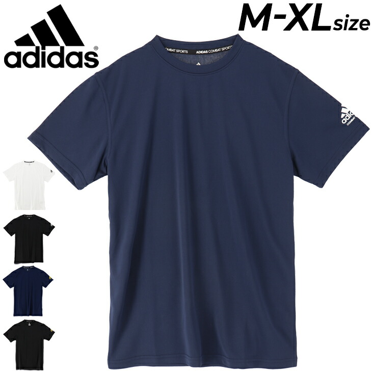 半袖　Tシャツ　メンズ　男性　T-SHIRT/スポーツウェア　シンプル　男性　トップス/adiCTCS05　アディダス　ブラック　ホワイト　コンバット　白　紺　adidas　トレーニング　COMBAT　吸汗速乾　黒　ネイビー