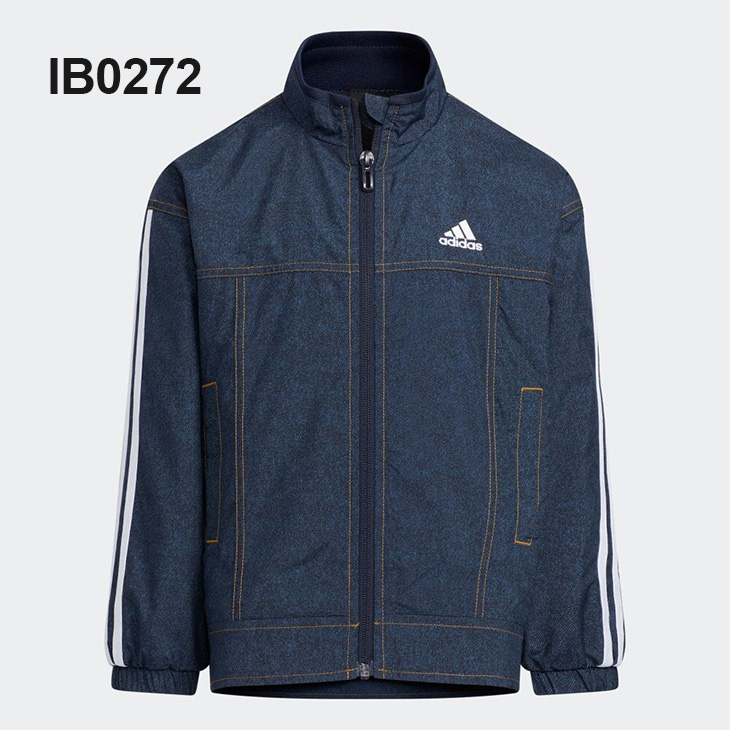 日本代理店正規品 ◇adidas◇デニム風ウインドブレーカージャケット