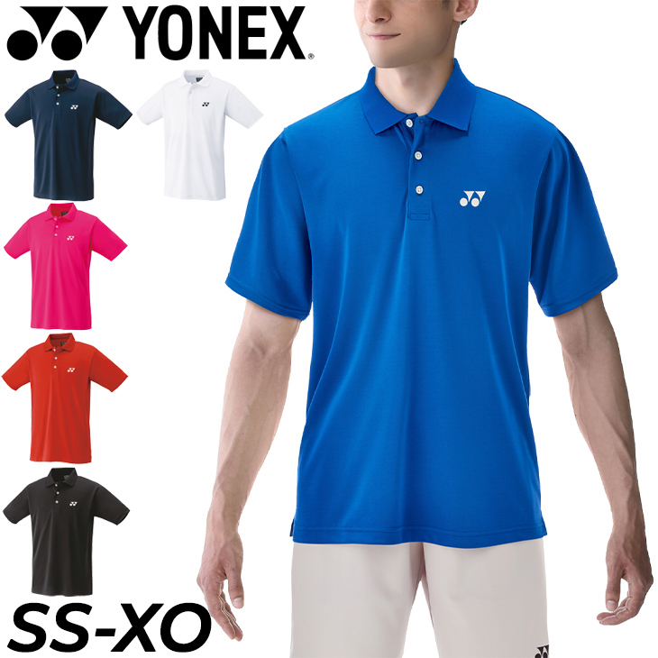 ヨネックス YONEX ユニゲームシャツ メンズ レディース 半袖 ポロシャツ バドミントン ソフトテニス スポーツウェア トップス ユニセックス/10800画像