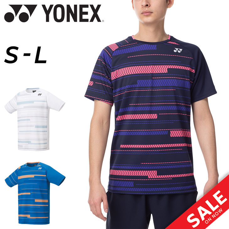 楽天市場】ヨネックス YONEX ユニゲームシャツ 半袖 Tシャツ メンズ