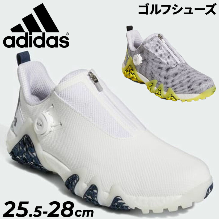 adidas GX3938 ゴルフシューズ 26cm adidas Code Chaos 22 Boa GX3938 Cloud White / Crew Navy