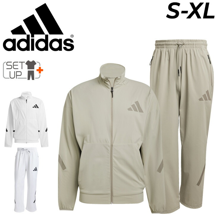 【美品試着のみ】adidas アディダス トラックジャケット＆パンツ 上下セット アディダス(adidas) スポーツウェア ジャージ 上下セット スリー