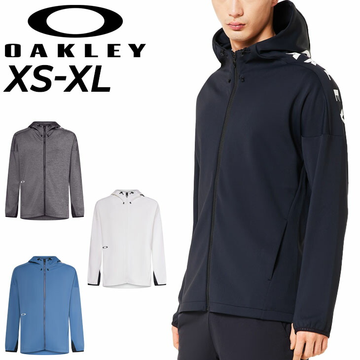 送料無料 オークリー ジャージ ジャケット メンズ OAKLEY Enhance 3Rdg Synchronism Jkt 8.0 トレーニング スポーツウェア フルジップ フード付き アウター ジャージー UVカット ストレッチ 男性用 パーカージャケット 服 ブランド アパレル/FOA407555
