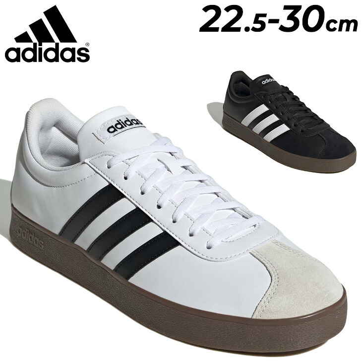 送料無料 アディダス スニーカー メンズシューズ 靴 adidas VL コートベース ローカット コートスタイル コートシューズ スポーティ カジュアル 男性 メンズスニーカー デイリー タウンユース 紳士 大きいサイズ 靴 ブランド VL COURT BASE M くつ/NLF52