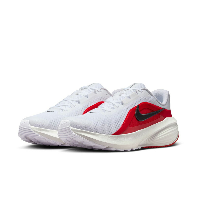 送料無料 ナイキ ランニングシューズ メンズ NIKE ダウンシフター 14 ローカット ジョギングシューズ ロードラン 男性用 ランシュー ジョグ 白/赤 厚底 メッシュ 通気性 運動靴 メンズ靴 大きいサイズ ブランド nike Downshifter メンズスニーカー くつ/IB1895-103