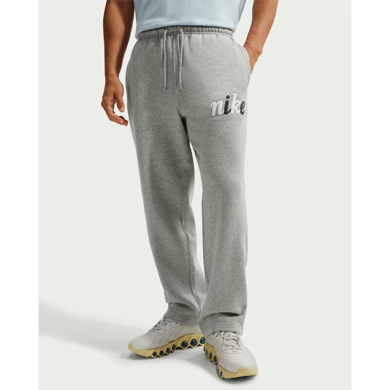 送料無料 ナイキ スウェットパンツ 裏フリース メンズ NIKE クラブ フリース オープンヘムパンツ 裏起毛 ロングパンツ 長ズボン スエット スポーツウェア 男性 スポーツMIX ボトムス 服 ブランド nike CLUB アパレル メンズファッション/IF0716-063