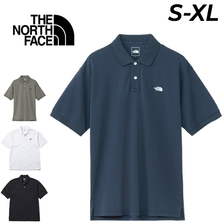 送料無料 ザ・ノース・フェイス 半袖 ポロシャツ メンズ THE NORTH FACE エニーパートポロ 速乾 消臭 男性 アウトドアウェア トップス 刺繍ロゴ シンプル カジュアル タウン メンズウエア 半袖シャツ 服 ブランド ノースフェイス アパレル/NT22232