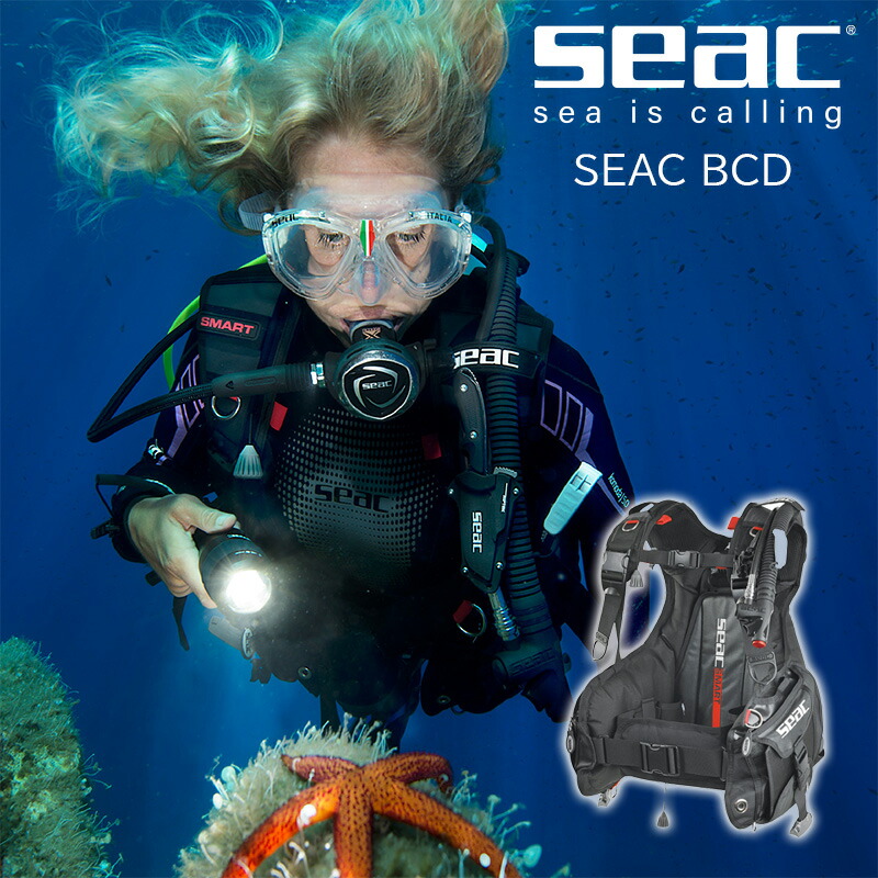 楽天市場】BCD SEAC シアック スキューバダイビング 重器材 EQ