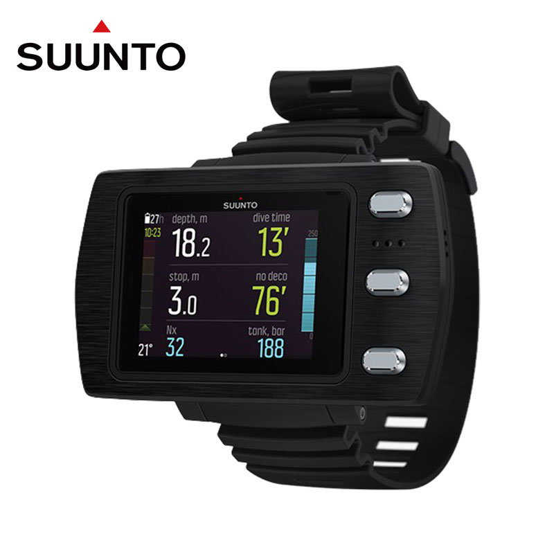 スント ダイブコンピュータ EON STEEL BLACK SUUNTO ダイビングコンピュータ カラーディスプレイ Bluetooth スマホ連携 リストタイプ ダイビング コンピュータ ダイコン おすすめダイブコンピュータ