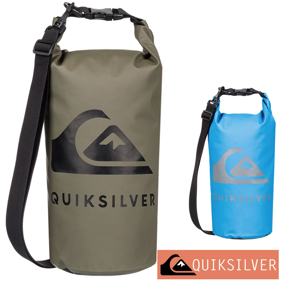 楽天市場 Quiksilver クイックシルバー 防水バッグ ドライバッグ ウォータープルーフ 5l 防水 プール ジム ダイビング サーフィン シュノーケリング ショルダー バッグ Small Water Stash Eqyba Aqros ダイビング スノーケリング