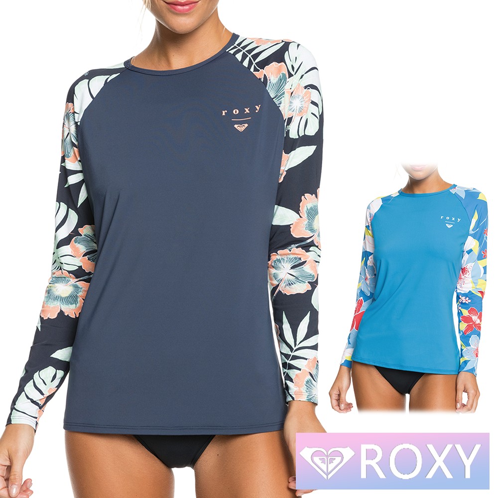 楽天市場】《スーパーセール 大特価対象商品》 ROXY ロキシー ラッシュガード レディース UV 紫外線対策 日焼け Tシャツ 長袖 サーフィン  プール : AQROS ダイビング＆スノーケリング