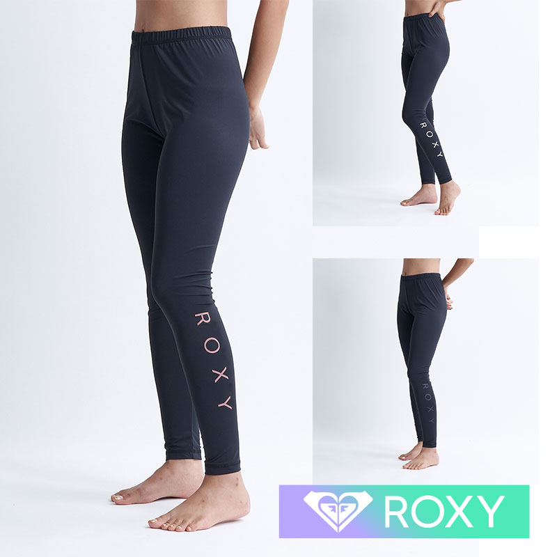 ROXY ロキシー ラッシュガード レギンス トレンカ マリンカ ウェットスーツ インナー レディース uvガード UVカット サーフパンツ 体型カバー カバーアップ 30代 40代 50代 シュノーケリング プール RLY245044 PEARL DIVE画像