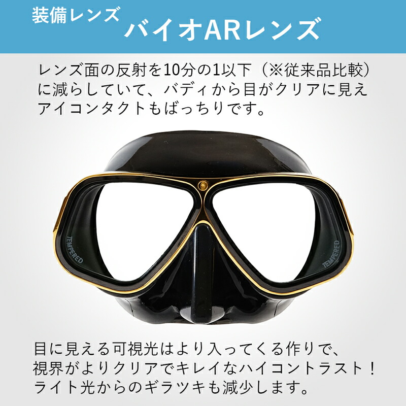 ☆未使用 アポロ オプチカルレンズ 度付き バイオメタル マスク