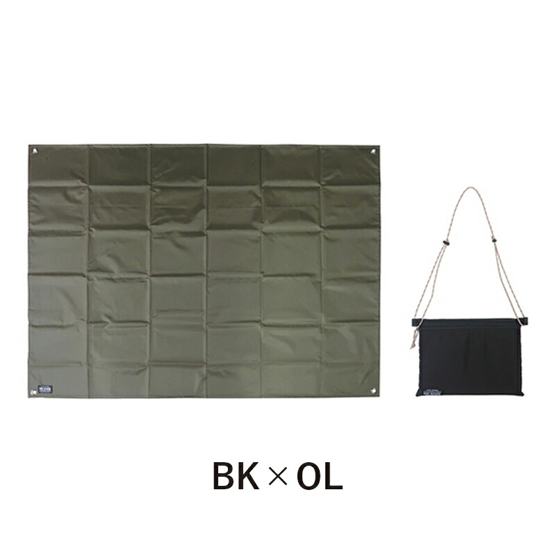 レジャーシートサコッシュセットPOSTGENERALポストジェネラル140×110cmコンパクトピクニックシート折り畳みキャンプおしゃれかわいいアウトドア旅行小物入れショルダーフラットポーチ斜めがけ