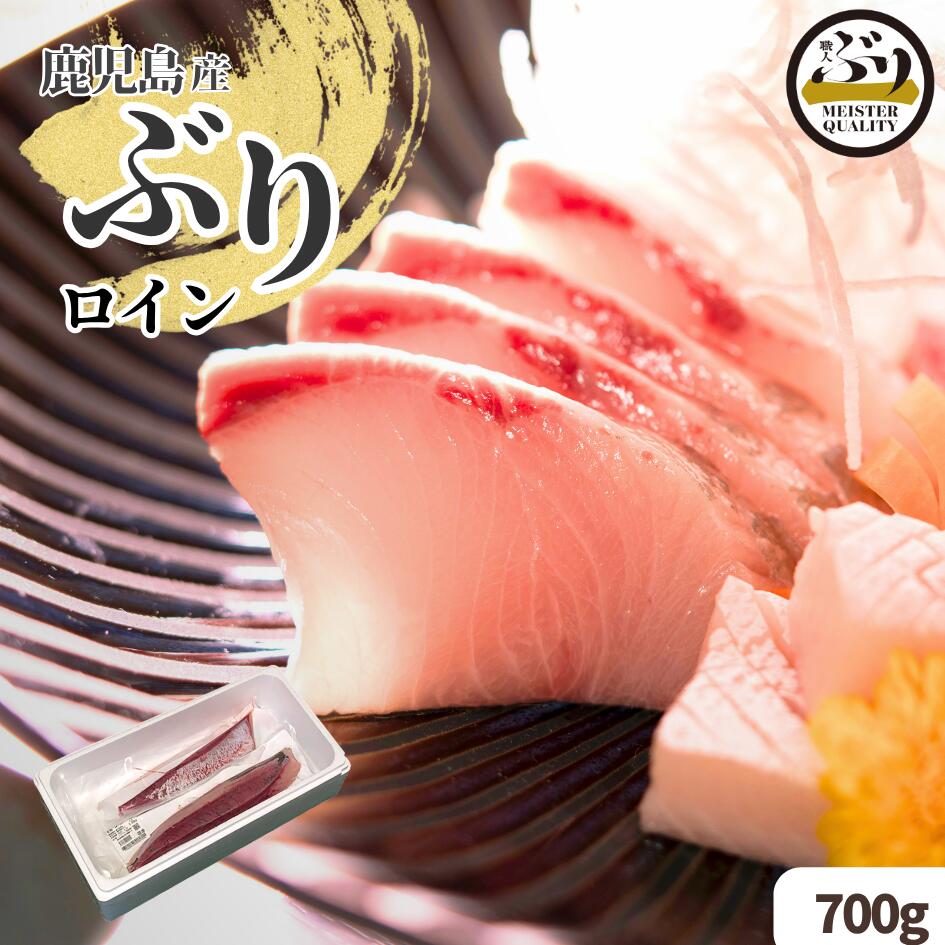 【楽天市場】【9月10日夜中まで★店内最大25%OFF】【冷蔵 ぶり ロイン 2p約0.7kg】鮮度抜群\手切りで捌いた極上の逸品/鹿児島産 冷蔵 柵 ロイン (皮無し/背腹計2節) 簡単 切るだけ 刺身 さしみ ぶりしゃぶ ぶり料理に プレゼント ギフト 贈答用にも 寒ブリ buri:ぶり職人