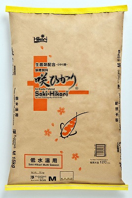 【エサ】 咲ひかり低水温用 浮上（M） 15kg 17,168円