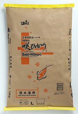 【エサ】咲ひかり低水温用 浮かびあがる（L）15kg