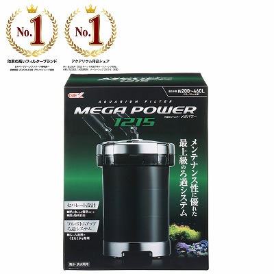 GEX MEGA POWER 9012 メガパワー 外部式 フィルター　　熱帯魚 楽天市場】熱帯魚 飼育用品フィルター【外部フィルター】GEX