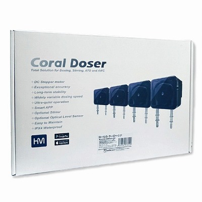 【観賞魚水槽用ポンプ】 ボルクスジャパン　添加剤自動投与装置「Coral Doser」コーラルドーサー4P ≪水槽 熱帯魚 観賞魚 飼育≫