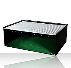 【kamihata】 爬虫類　飼育用品 アクリルケージ ≪アクリリックレプタイルガーデン 4030B「ブラック」≫