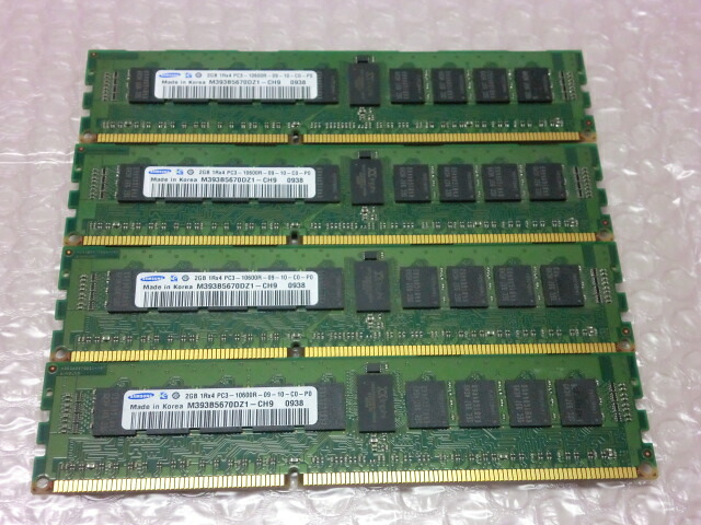 SAMSUNG パソコン3-10600R 8GB(2GB×4枚)【中古】