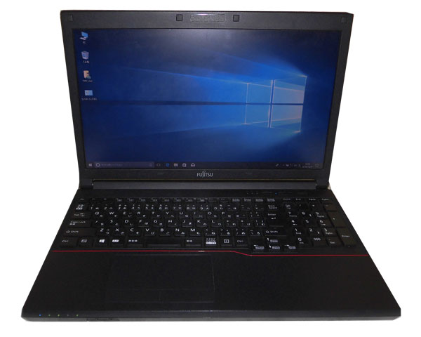 FUJSU Notebook LIFEBOOK A574 Core i3 8GB 新品SSD240GB DVD-ROM 無線