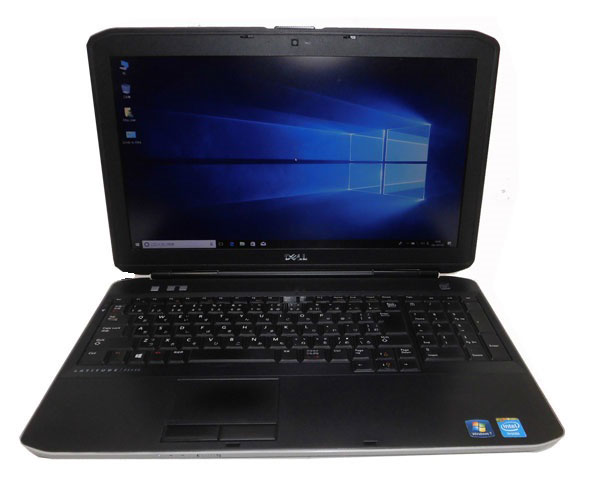 Windows10 Pro 64bit DELL Latitude E5530 Celeron 1005M 1.9GHz 4GB 320GB DVD-ROM テンキー 15.6インチ フルHD(1920×1080) 無線LAN WPS Office2付き Webカメラ 中古ノートパソコン