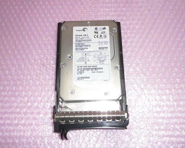 DELL 0GC822 (Seagate ST336754LC) Ultra320 SCSI 80pin 36GB 15K 中古ハードディスク