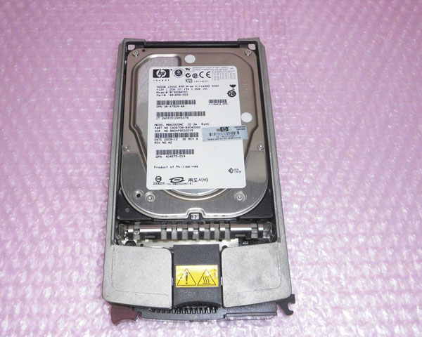 HP 481659-003 (BF3008AFEC) Ultra320 SCSI 80pin 300GB 15k 3.5インチ 中古ハードディスク|アクアライト