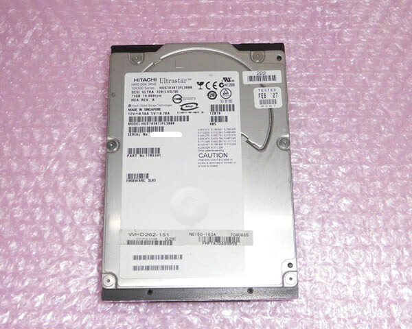 NEC N8150-163A Ultra320 SCSI 80pin 73GB 10K 3.5インチ 中古ハードディスク｜アクアライト