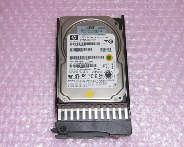 HP 460850-002 HDD 146GB 10K SAS 2.5インチ 中古ハードディスク