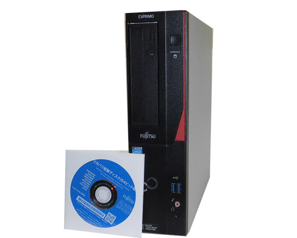 史上一番安い Windows11 Pro 64BIT 富士通 ESPRIMO Dシリーズ Core i3第4世代 4GB 160GB DVD  Office付 20インチ液晶モニター 中古パソコン デスクトップ