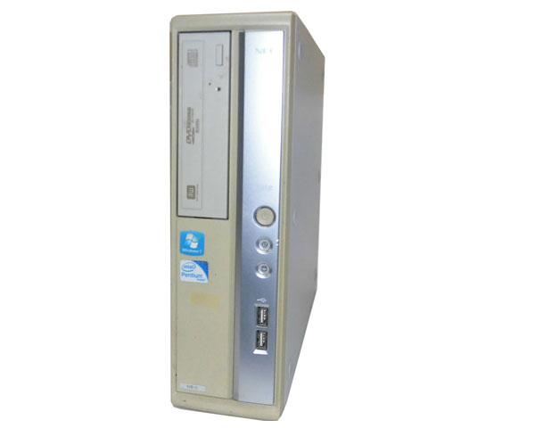 見せ掛け難あり osなし NEC MATE MK27RB-D (パソコン-MK27RBZCD) Pentium-G630 2.7GHz 2GB 250GB ヴィデオディスクマルチ 中古マイコン 事務机とっ始め