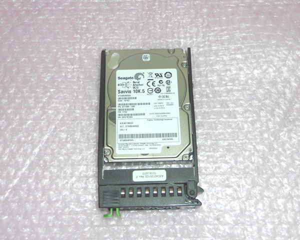富士通 A3C40136633 (ST9450405SS) SAS 450GB 10K 2.5インチ 中古ハードディスク